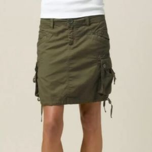 Prana Green Cargo Skirt Sz.0